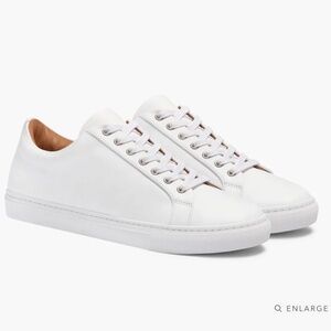 Thursday Boots White Leather Sneakers Size 10